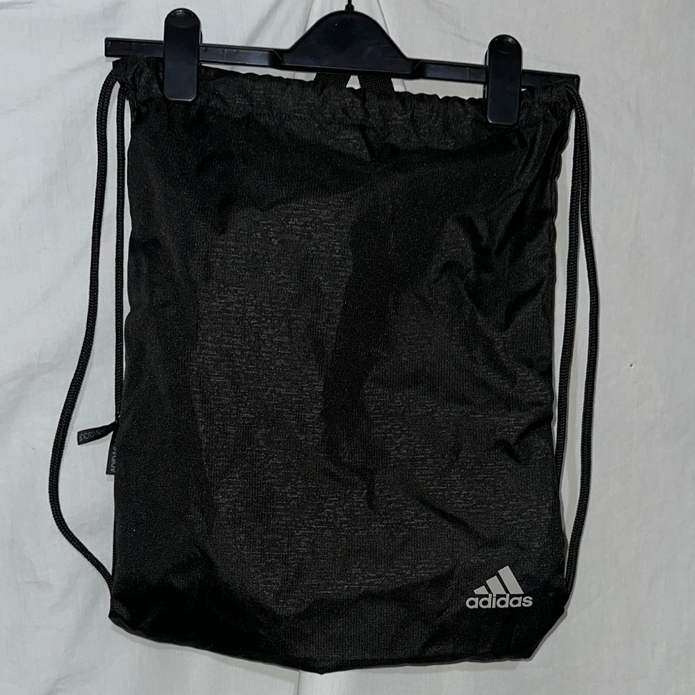 Adidas Black Drawstring Bag